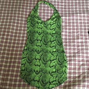 Snakeskin Dress